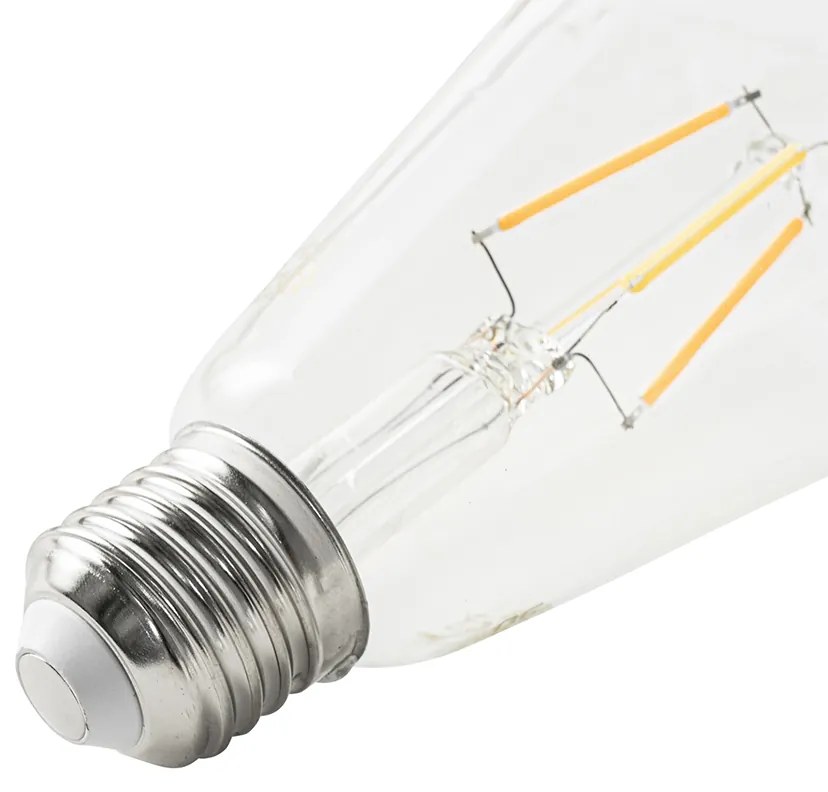 Set van 5 Smart E27 LED lampen ST64 4,5W 470 lm 1800-4000K