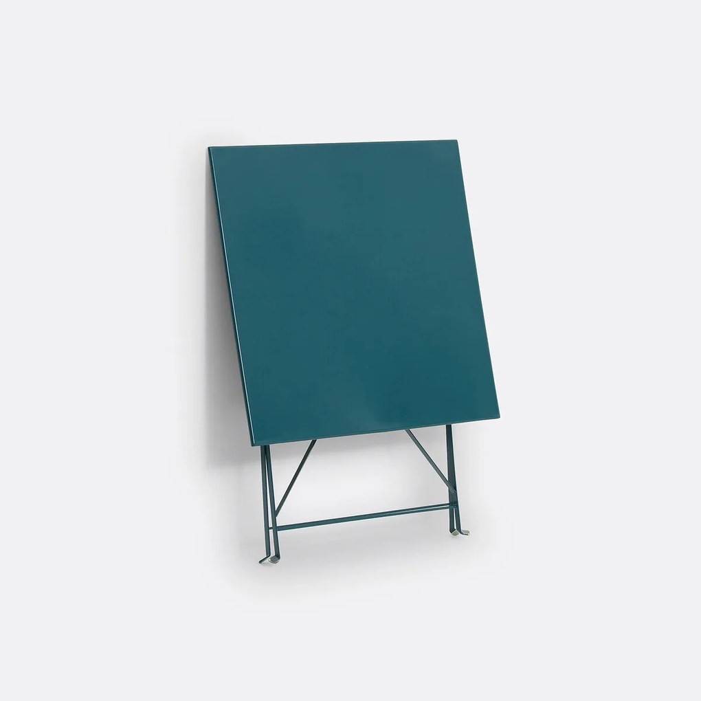 Vierkante plooibare tafel in metaal, Ozevan