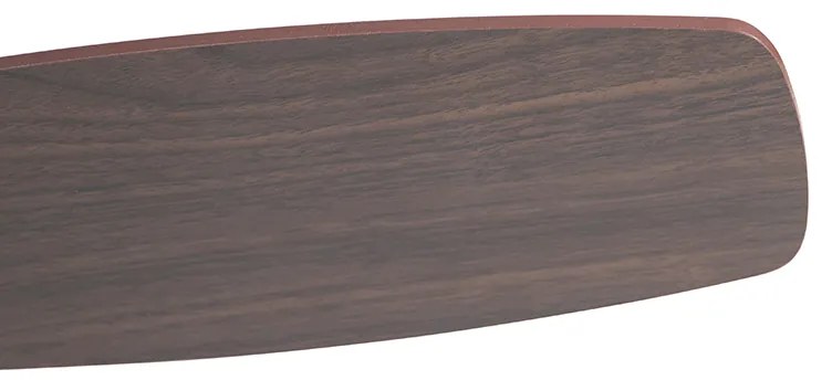 Plafondventilator met lamp brons 96cm met afstandsbediening - Rotar Modern E27 rond Binnenverlichting Lamp