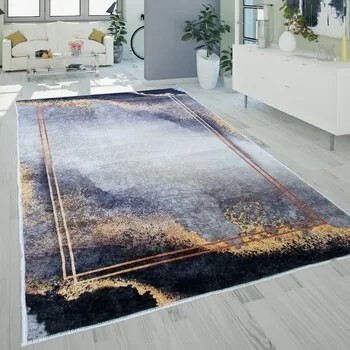 Kleden Wit Mani Textile  GOUD vloerkleed binnen