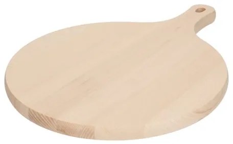 Serveerplank, beukenhout,ø 30 cm