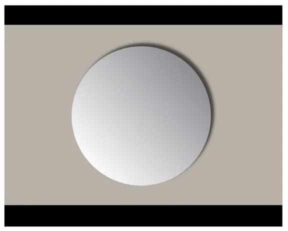 Sanicare Q-mirrors spiegel rond 85 cm zonder omlijsting / PP geslepen SR.850