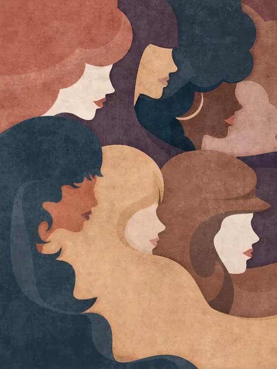 Ilustratie Abstract Women, Emel Tunaboylu