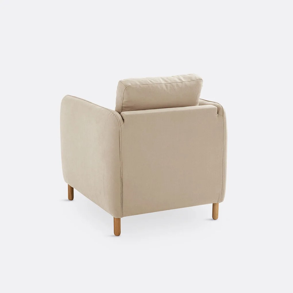 Fauteuil katoen/linnen, Loméo