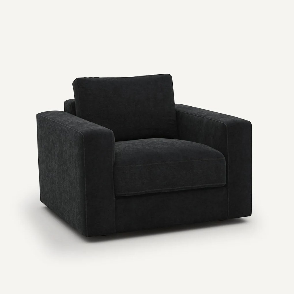 Fauteuil viscose-polyester, Skander