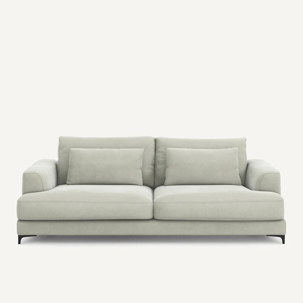 4-zits slaapbank van stonewashed fluweel, Marsile