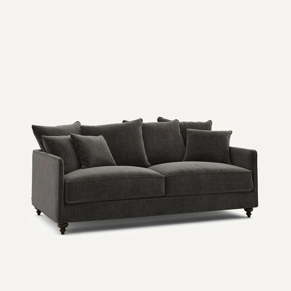 Slaapbank, chenille fluweel, LAZARE