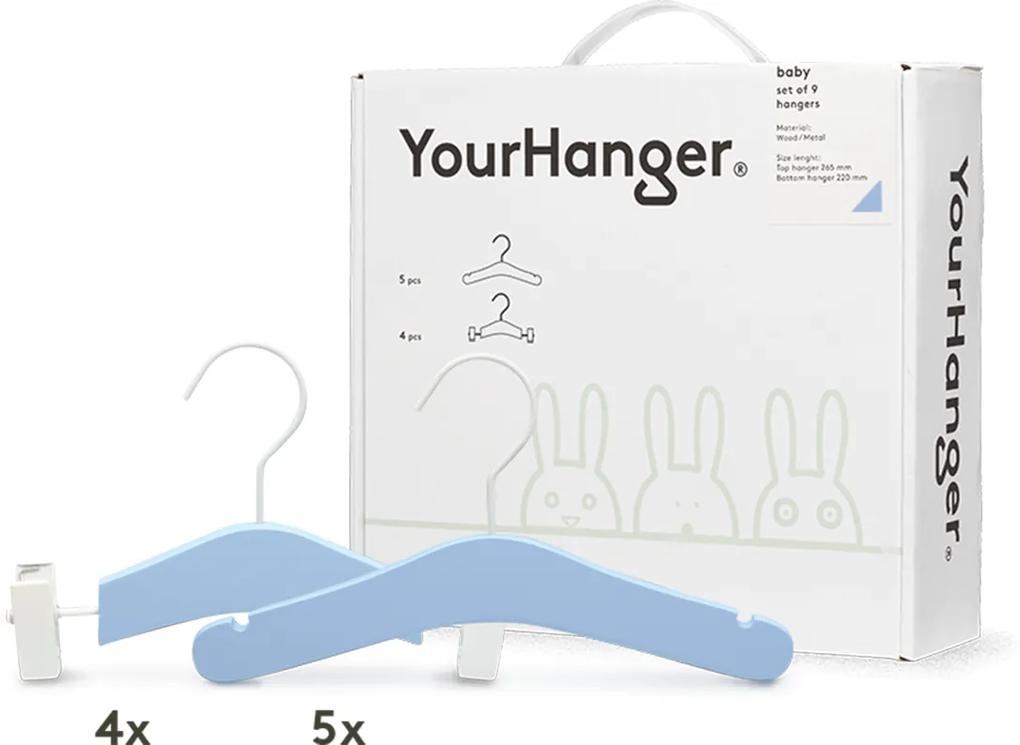 YourHanger baby kledinghangers hanger box blauwe