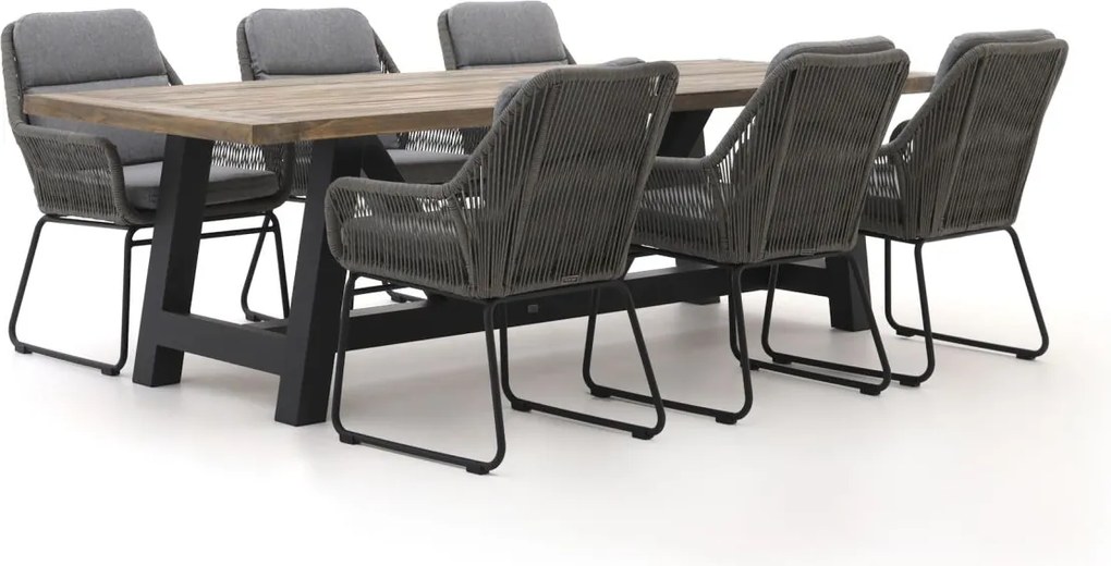 Diningset Intenso  | 6 personen | Tuinset teakhout | 7-delig | Kees Smit Tuinmeubelen