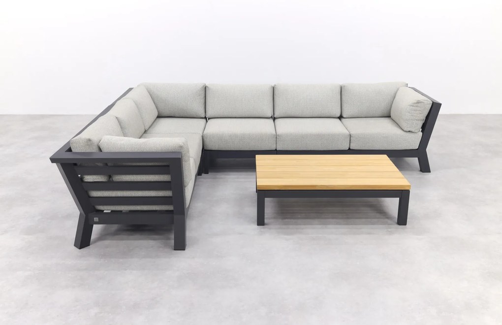 4SO Meteoro/Capitol hoekbank loungeset - 5-delig