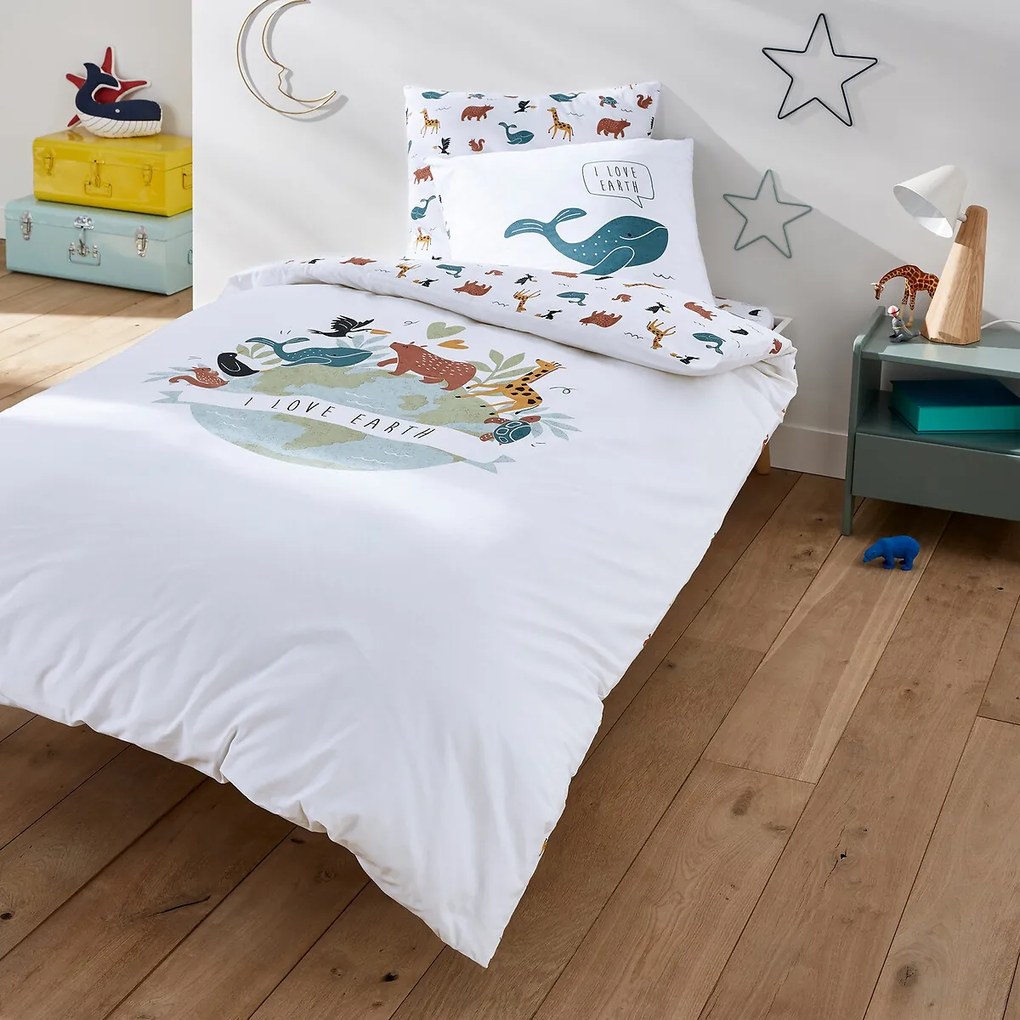 Hoeslaken in biologisch katoen, Earth