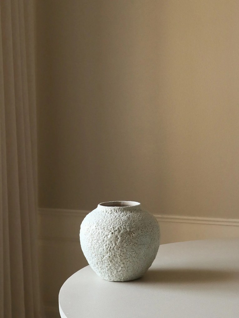 Keramische vaas Volcanic, H 20 cm