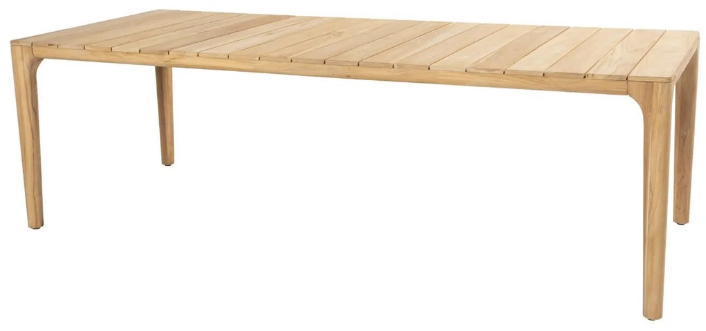 Taste by 4 Seasons Liam teak tuintafel 240 x 100 cm SALE Tuintafel houtkleur weerbestendig