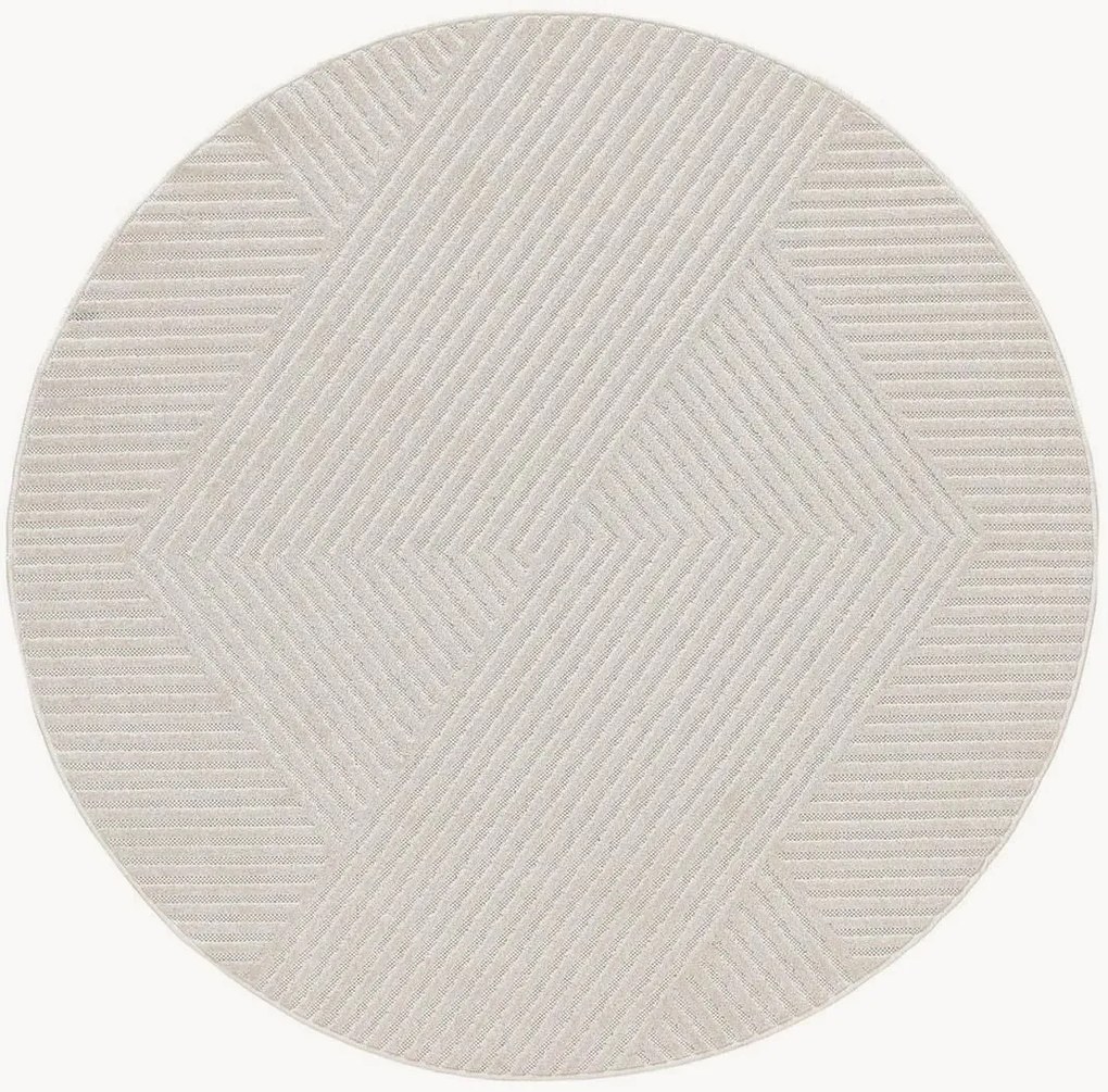 Rond in- & outdoor vloerkleed Mars