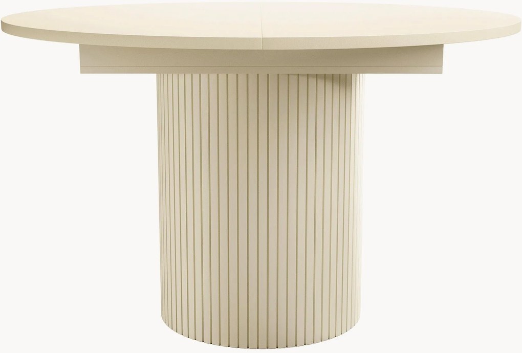 Uitschuifbare ronde eettafel Toscana, Ø 120-160 cm