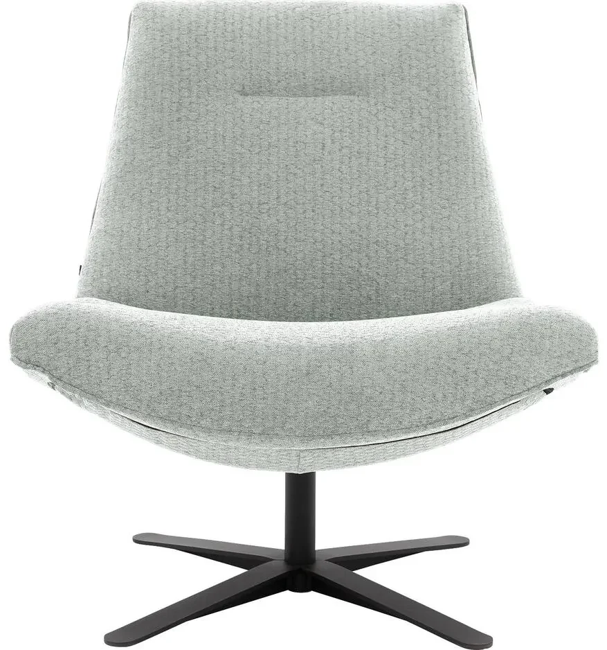 Goossens Excellent Draaifauteuil Adam, Draaifauteuil hoog