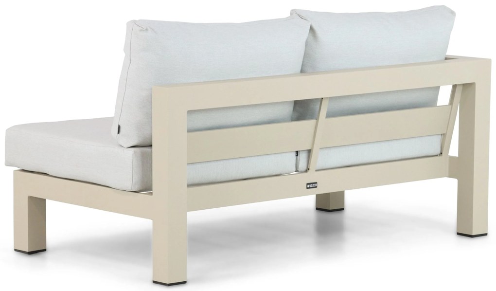 Hoek loungeset 5 personen Aluminium Taupe Lifestyle Garden Furniture Luca