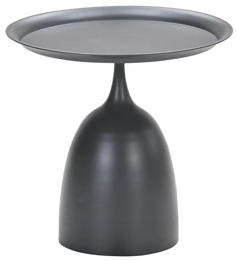 Garden Impressions Mati bijzettafel Ø50xH48 cm - donker grijs