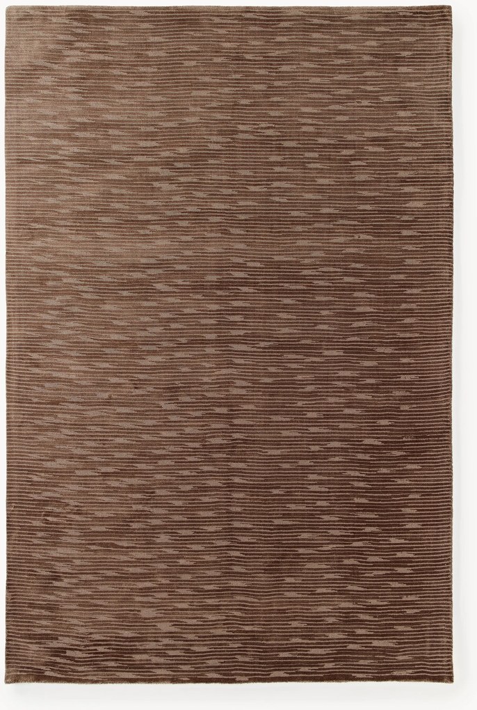 Handgeweven lyocell vloerkleed Oriana