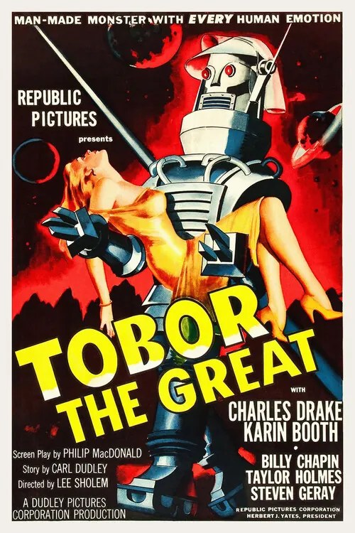 Ilustratie Tobor the Great / Robot