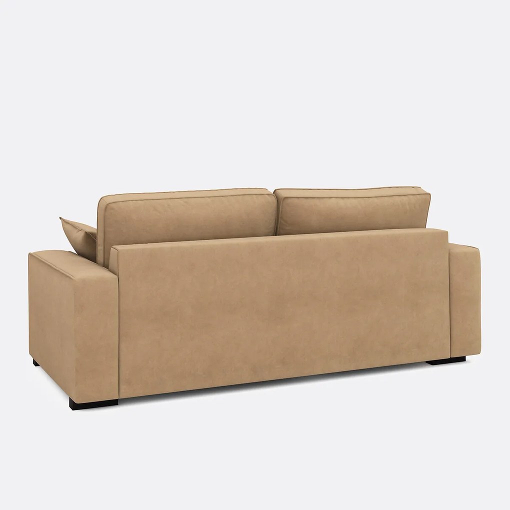 Slaapbank van fluweel, 2, 3 of 4 zits, Comfort BULTEX® Cécilia