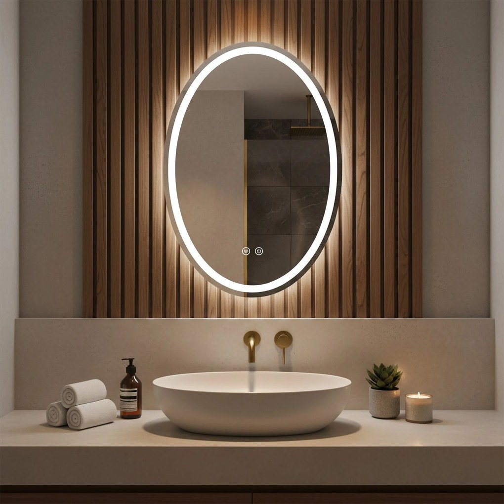 LED Spiegel Marco 60x80  cm