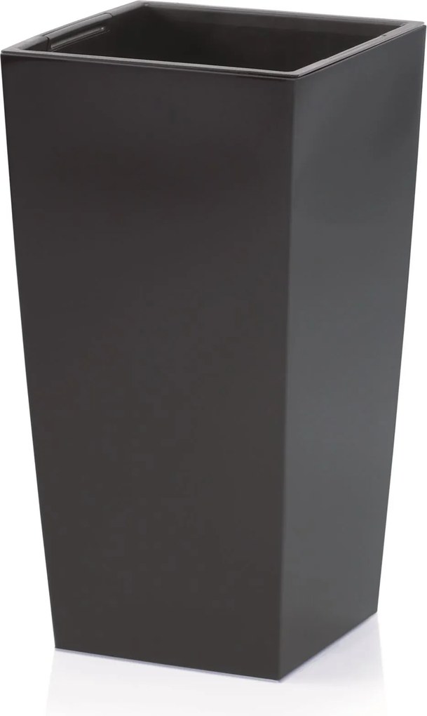 Prosperplast Urbi Square Hoge Plantenbak - Antraciet - 32,5x32,5 cm - 61 cm hoog