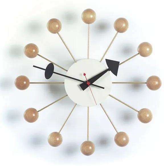 Vitra Ball Clock klok naturel