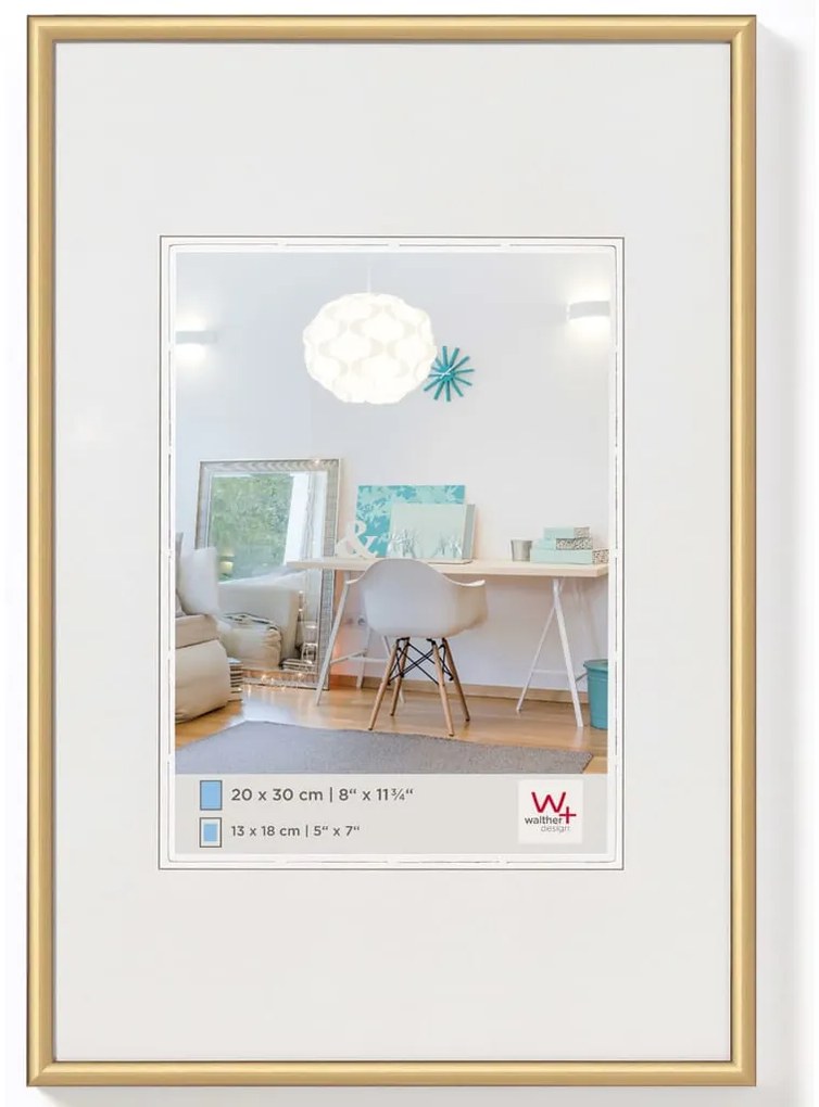 Walther Design Fotolijst New Lifestyle 40x60 cm goudkleurig