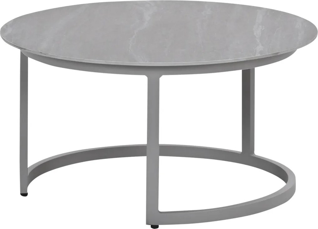 Garden Impressions Monte Carlo loungetafel Ø80xH40 cm - taupe