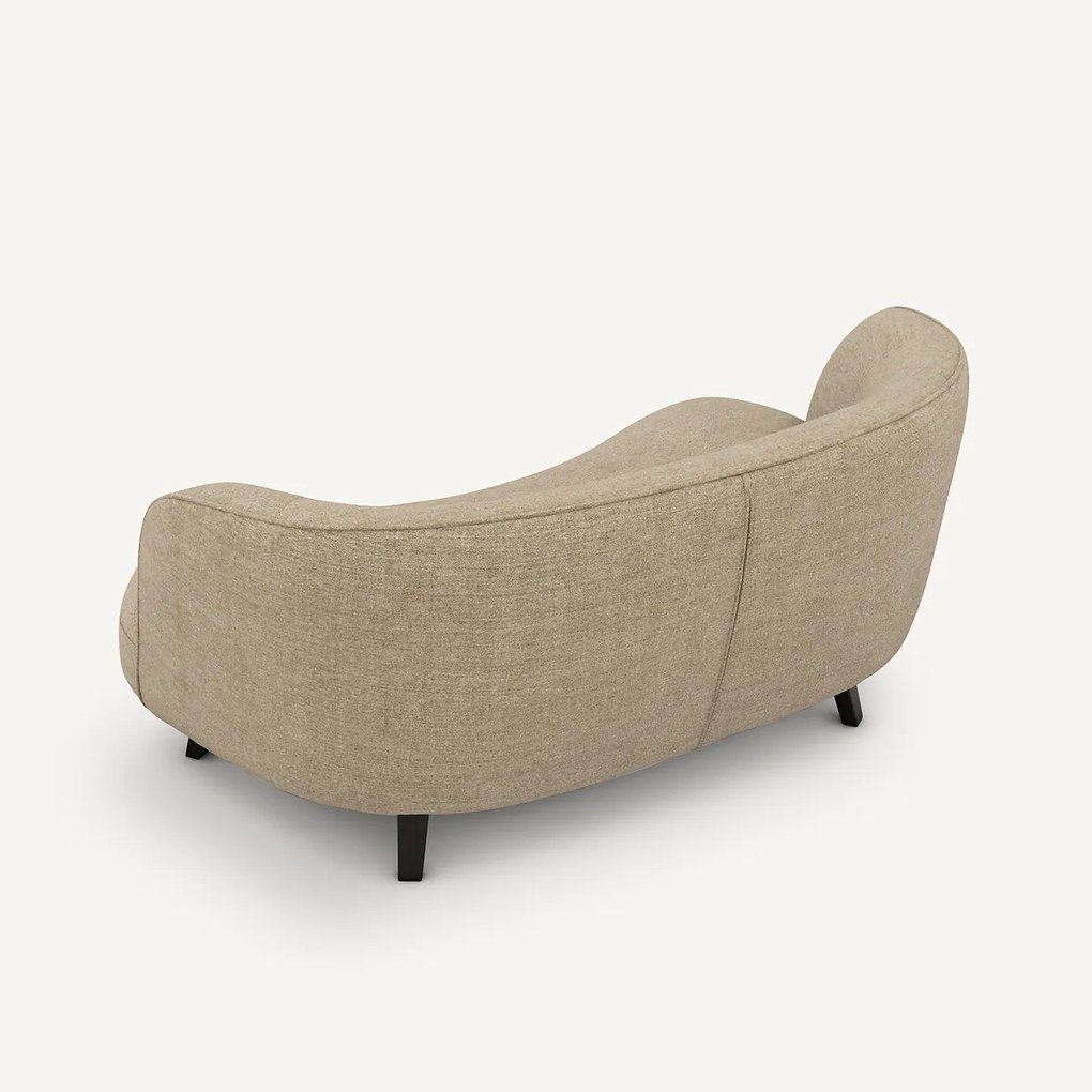 XS zetel, van gerecycled chenille, Rosebury