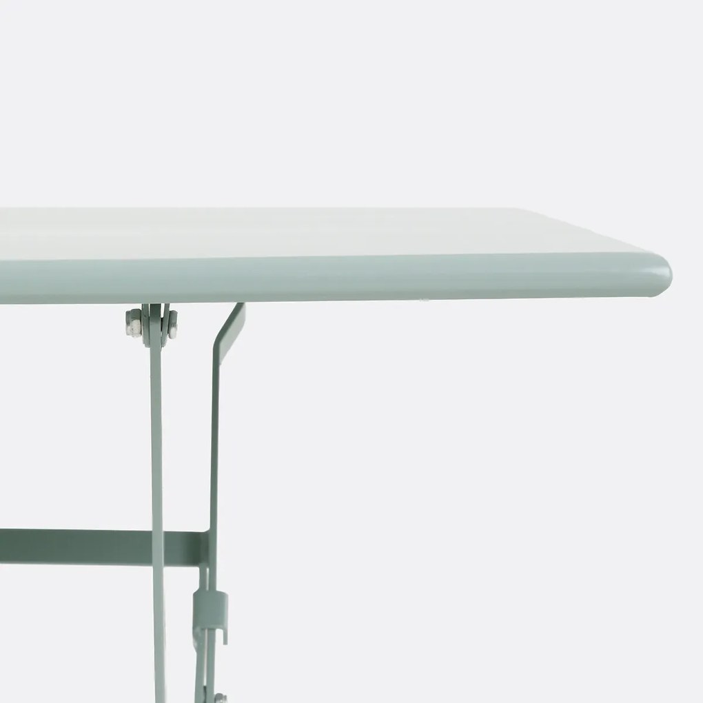 Rechthoekige plooibare tafel, metaal, Ozevan