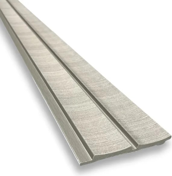 Wandpaneel Grace Grijs 260x12cm - 260 cm x 12 cm x 1.2 cm | 1.2 kg | Paneli akoestische wandpanelen - AKU Wandpanelen