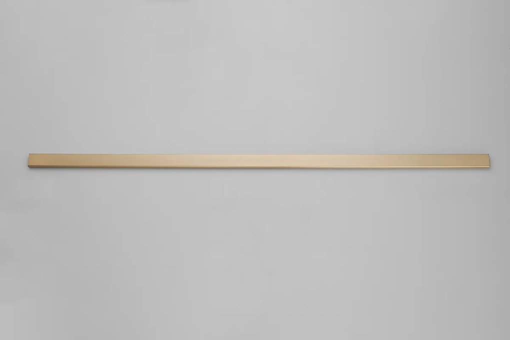 Saniclear Redro stabilisatiestang 100cm incl. muur- en wandbevestiging geborsteld messing - mat goud