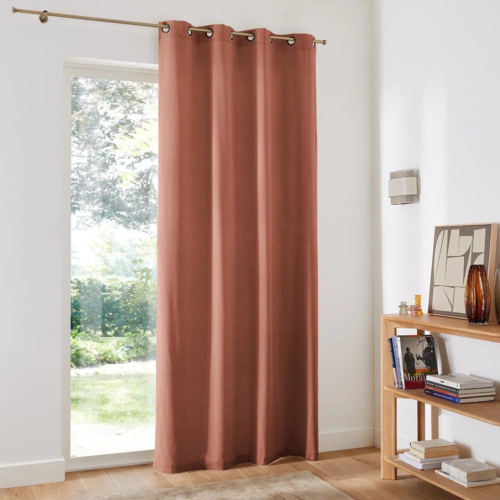 Gordijn in fluweel met oogjes Velvet
