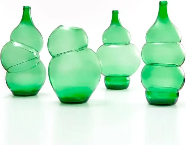 Blown Bottle - Dutch Design Vaas M15 - Klaas Kuiken