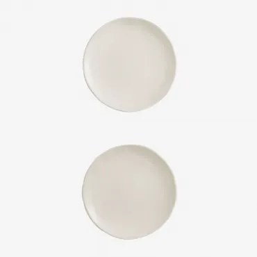 Set Van 2 Belvere Dinerborden Gardenia Wit - Sklum