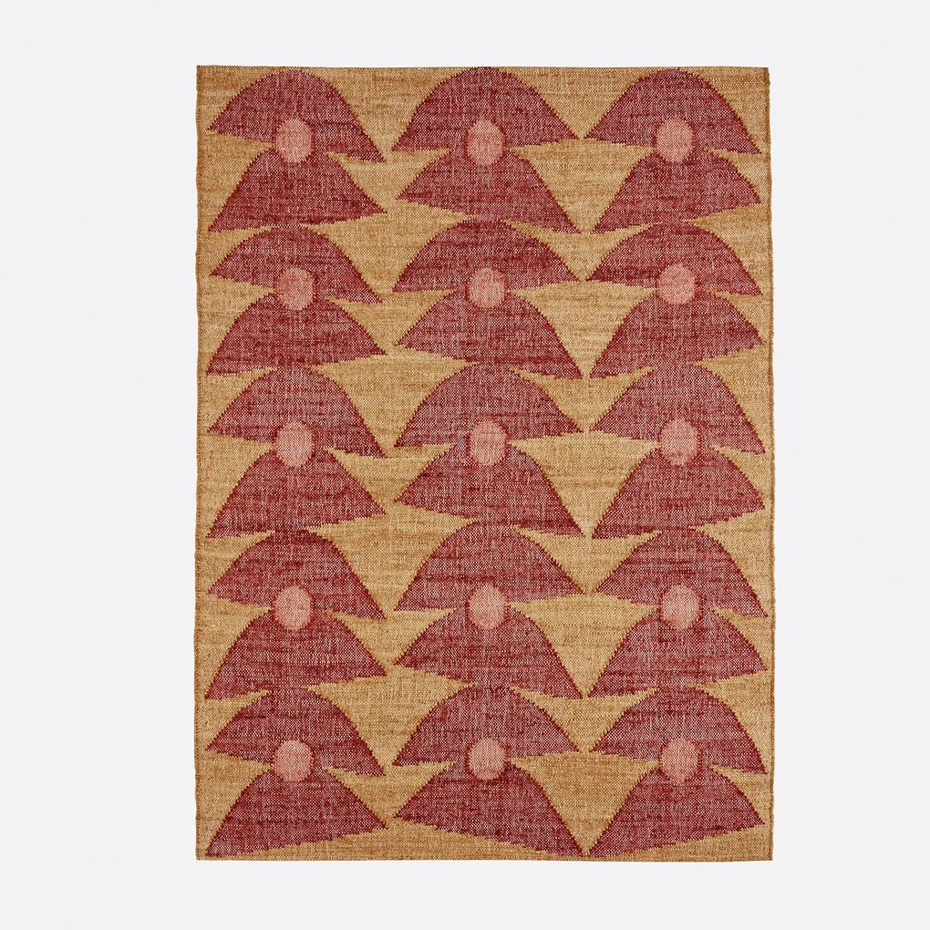 Vloerkleed van 89% jute, LASSAN