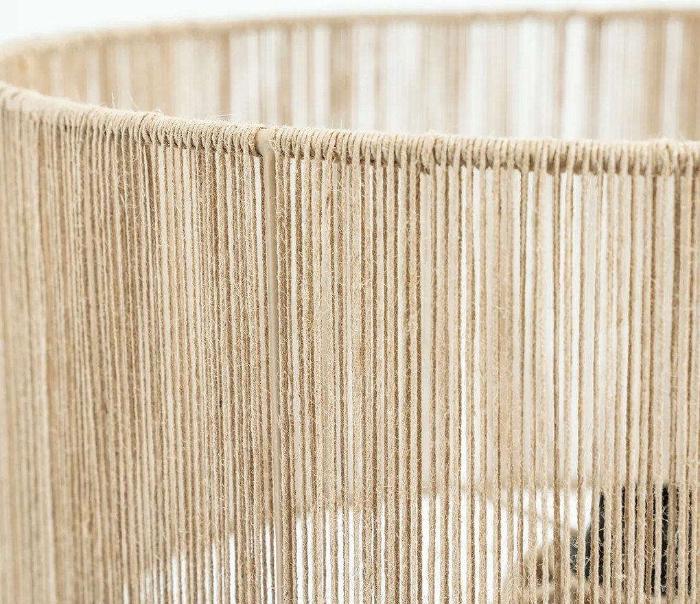 Ibiza Vloerlamp Beige Touw