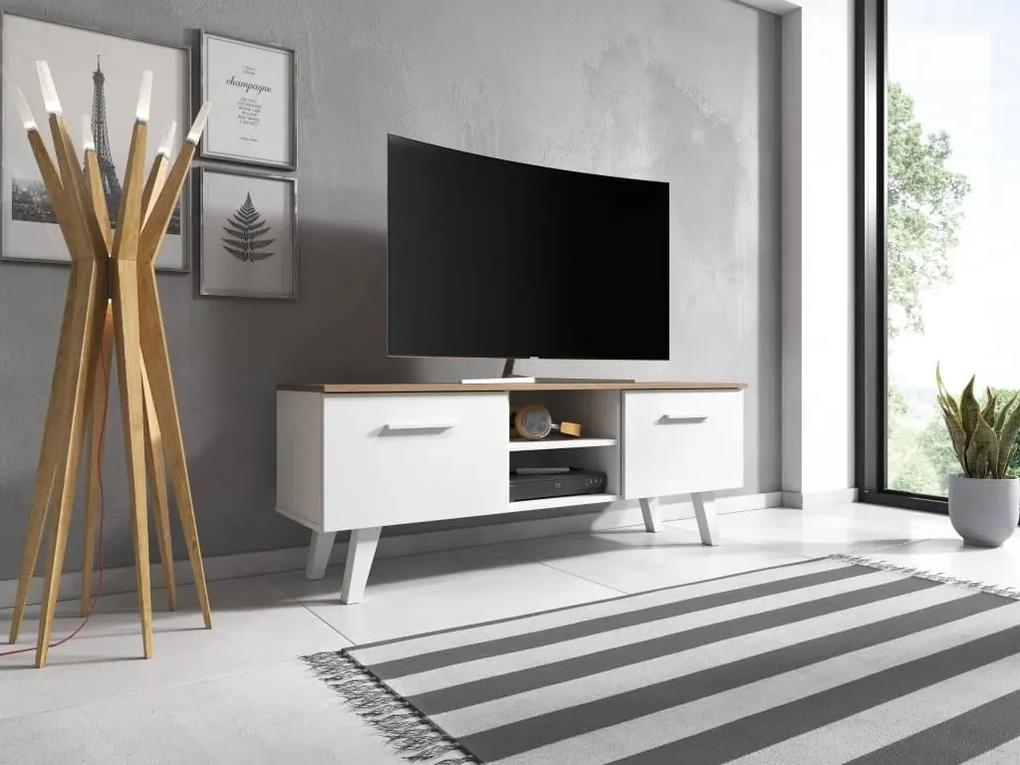 TV Meubel Wit 140 cm - Scandinavisch Design