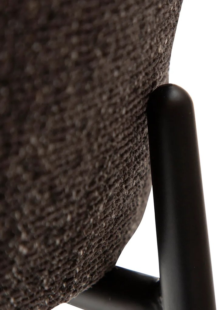 Dan-Form Glory Luxe Barstoel Zwart Boucle