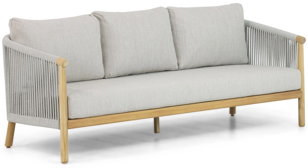 Stoel en Bank Loungeset 5 personen Aluminium/rope Grijs  Lifestyle Garden Furniture Bloom