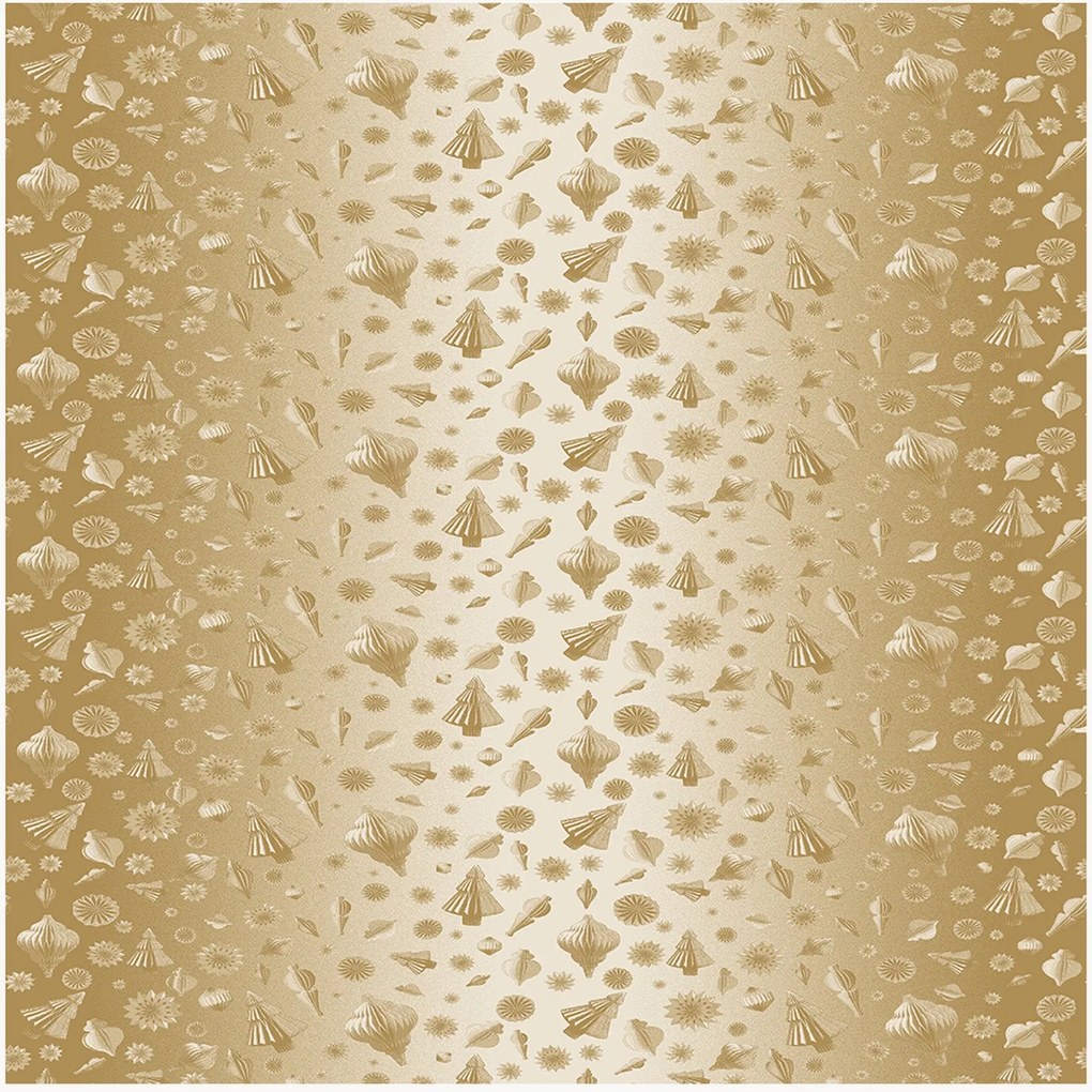 Jacquard tafelkleed Mille Merry Degrade Or