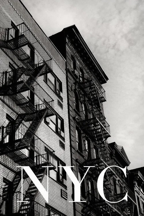 Foto NYC Fire Escapes 2, Rikard Martin