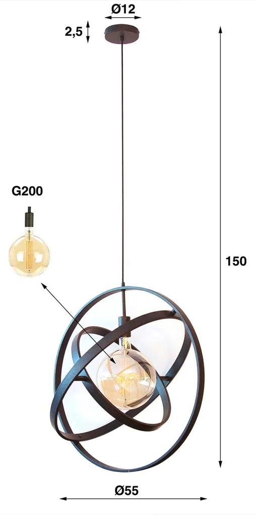 Hanglamp Metalen Cirkels