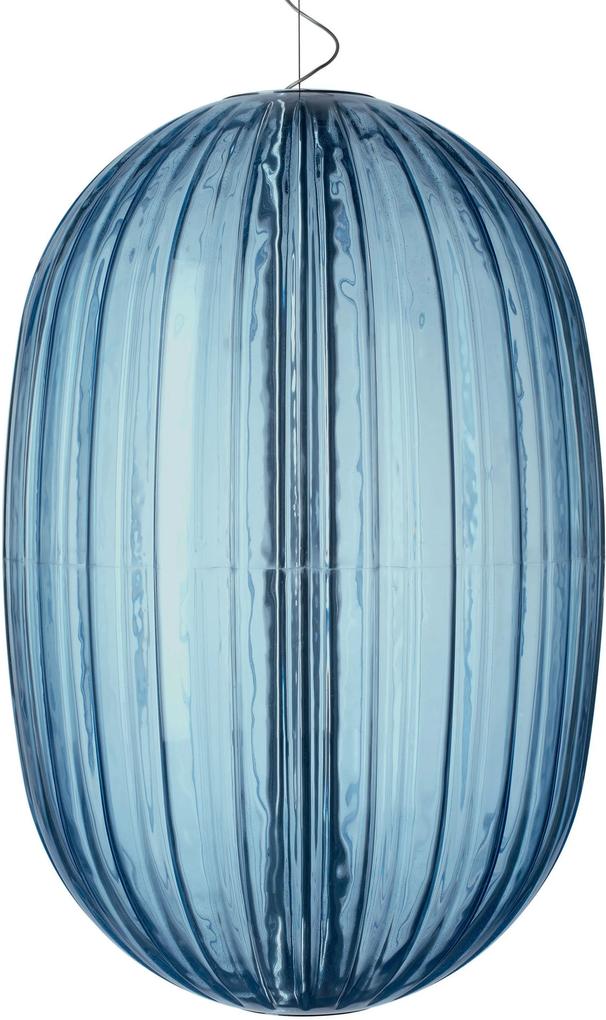 Foscarini Plass hanglamp blauw