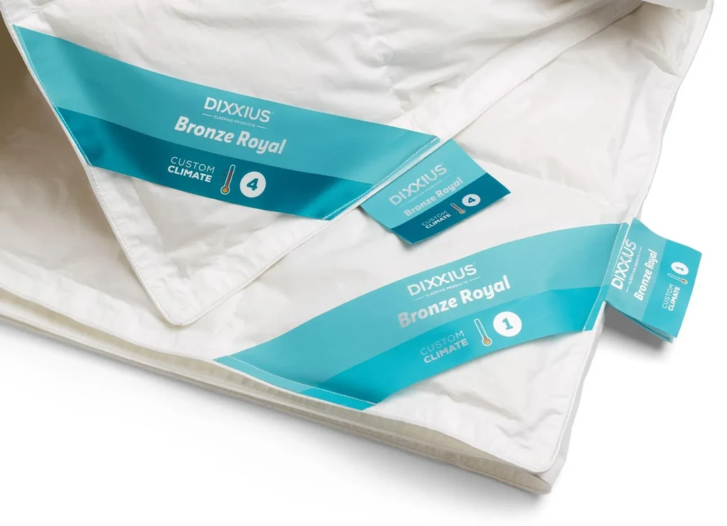 Dixxius Bronze Royal Custom Climate Partnerdekbed – Bij Swiss Sense