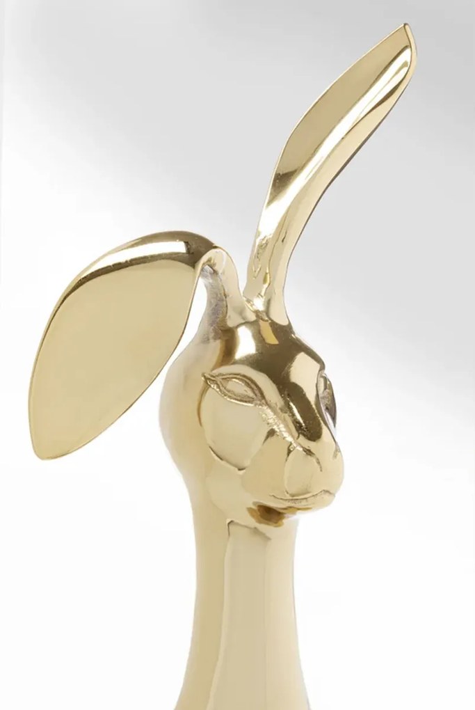 Goud Konijn Beeld 37 Cm