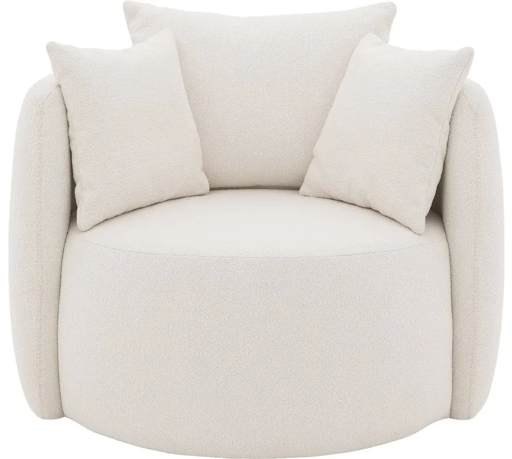 Goossens Fauteuil Terra, Fauteuil met kruisnaad