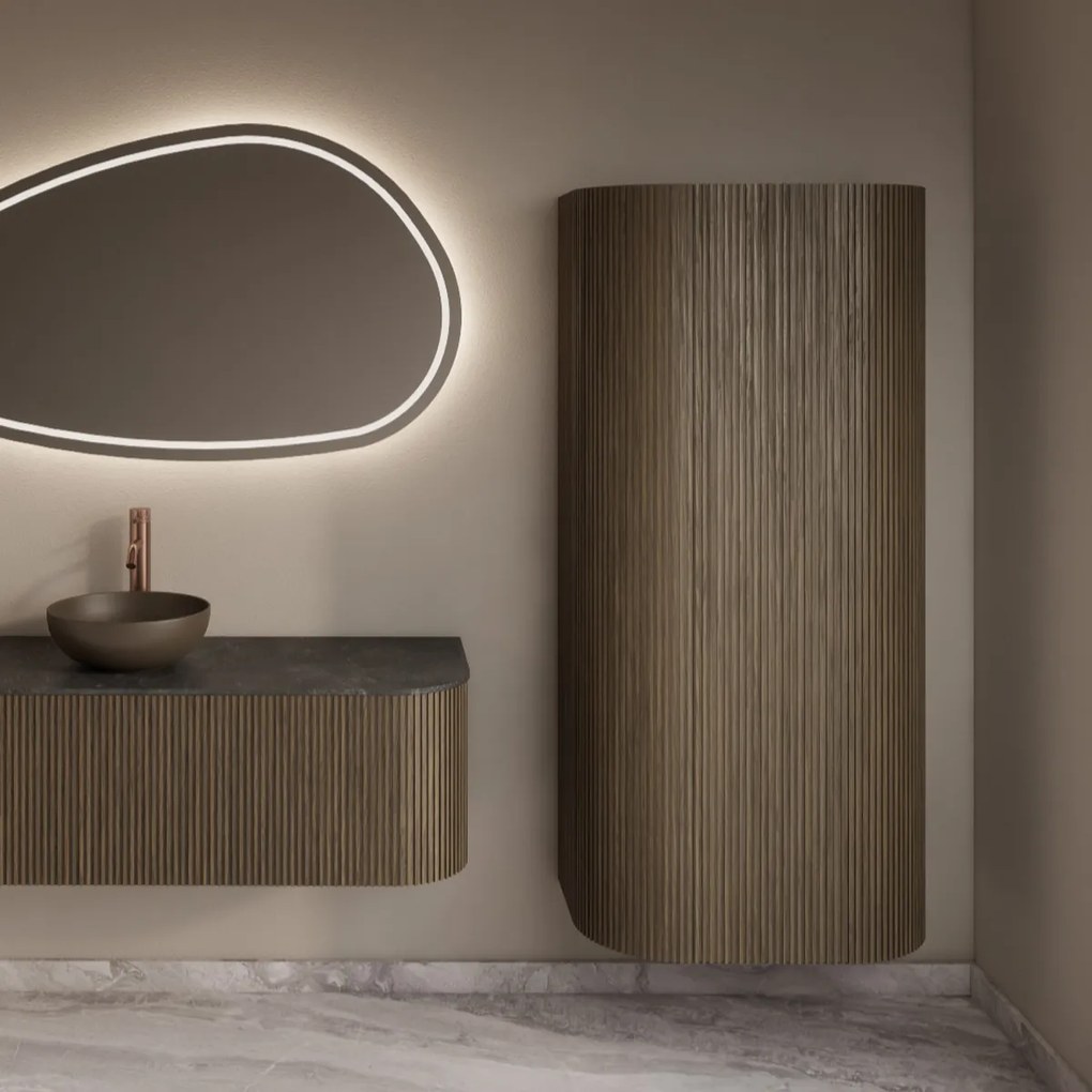 Gliss Design Alluro kolomkast 160cm ash grey